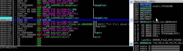 이제남은할일은오프셋 0x57c에위치한 RtlCommitRoutine를덮어쓰는것이다.