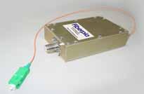 26 CATV Transmitter Optical output power: 2dBm(typical) Wavelength: 1550nm Alarm: -5dBm Connector type: SC/APC LD: DFB laser Vcc: 12V DC/220V 19 Rack CATV Receiver Bandwidth & RF Gain (40-860MHz):