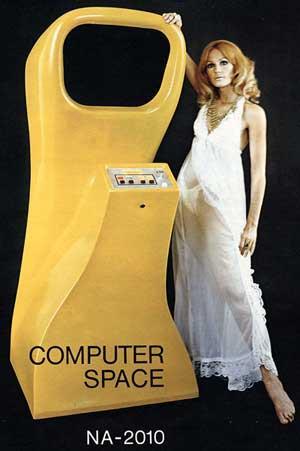 - 1971년, 최초의상업용동전투입방식의비디오게임 컴퓨터스페이스 등장 (Nolan