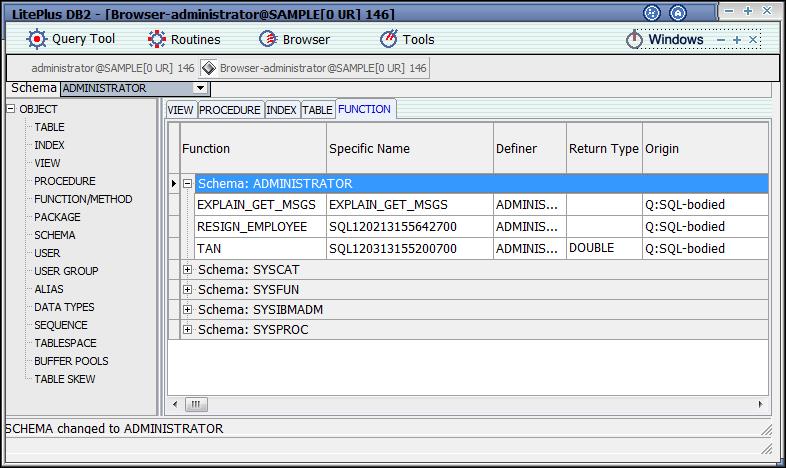 MaxGauge For DB2 User's Guide FUNCTION