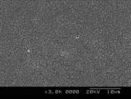 Fig. 3. Energy Dispersive X-ray analysis and SEM image of electroformed specimen without surface treatment. A B A. Au(96.5wt%), Pd(2.1wt%) and a small quantity of Al2O3(1.