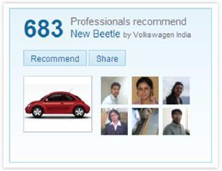 02 링크드인 [ 성공사례 ] Volkswagen India 캠페인목표 : 세계에서두번째로가장빠른성장을보이고있는인도자동차시장을겨냥,