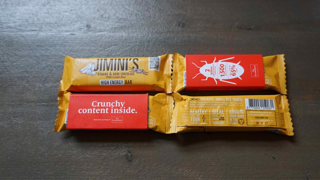 2 Energy Bar < 그림 23. JIMINI S 의 Energy Bar> 외관식감맛향 - 쫀쫀하고탄력이있다. - 외관상곤충을구별할수는없었다.