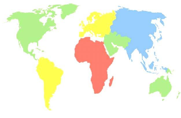 화석에너지 천연가스의매장량분포 459 399 47 North America Europe & Eurasia 46 Central & South