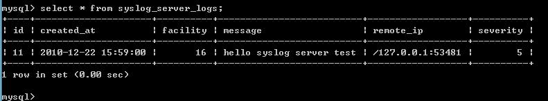 Syslog 수싞및저장테스트 - syslog 를젂송한다. syslog.send localhost 514 message syslog.