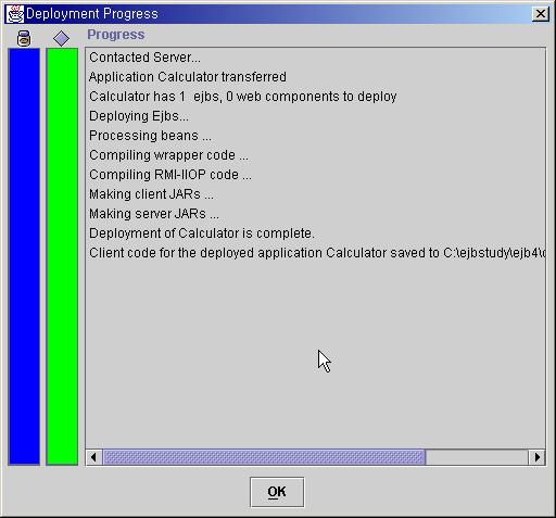 그림 91 디플로이가종료한화면입니다. 그림 92 Server 에 Calculator 가등록된것을알수있습니다. e.