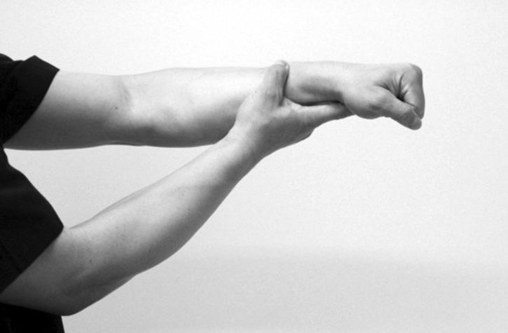 내시경의사의 근골격계 문제: 인체공학적 분석 Figure 11. 손목의 안정성을 높이는 운동.