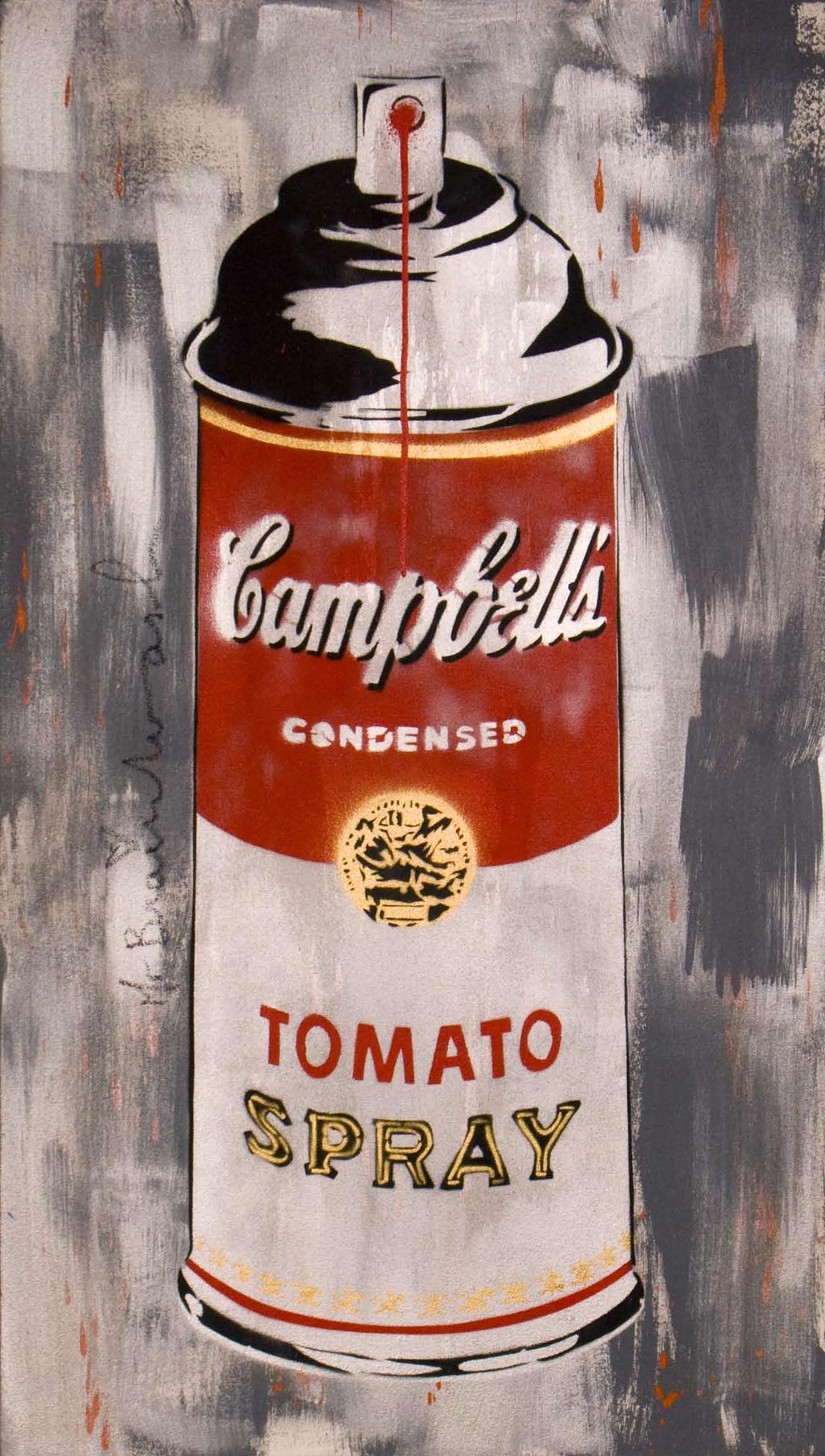 5 x 183 cm Tomato Spray Stencil, acrylic