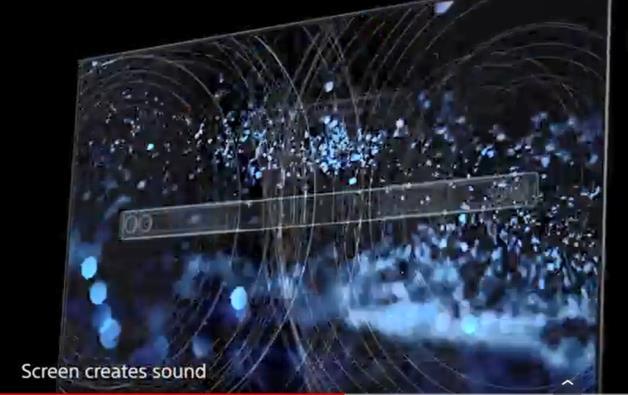 LG디스플레이는 Crystal Sound OLED라고명하고, Sony는 Acoustic Surface