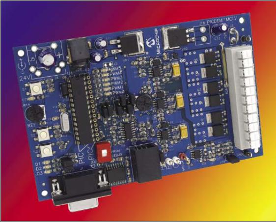 B. PICDEM MCLV Development Board Microchip에서는 Sensored or Sensorless BLDC Motor를구동할수있는드라이버단을포함하고 28-PIN dspic과 PIC18계열 MCU를장착할수있는저가이면서도고성능의 Development Kit을보유하고있습니다.