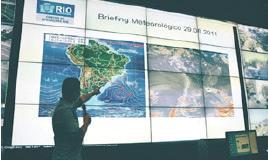 도시안전향상을목적으로하는스마트시티운영센터 (COR : Rio Operation Center)