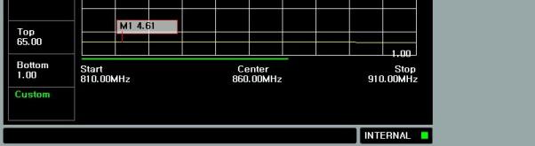 Cable & Antenna(Calibration) 모드에서 Antenna를선택후 (Measure Setup) 버튼을눌러 Calibration 모드로들어간다. 단, Calibration 을하기전에주파수에대한 Setting 은이뤄져야한다.