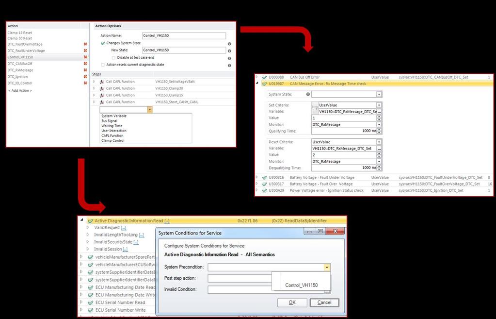 진단기능시험 TC 자동생성과실행 DiVa 의 System Condition System Condition 종류및설정 Setting of System Variable Setting