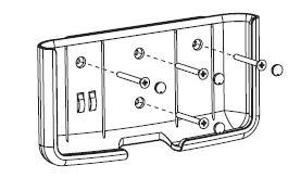 벽걸이용 (Wall Cradle Setup) 적절한위치를선정하고,