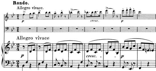 Schubert and the Politics of the Drinking Song in Biedermeier Vienna 159 later and in the same key as the song (see Ex. 2).