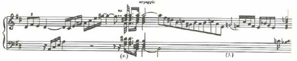 바흐, Fantasia D-Dur, Wq.117.14. 17) 프리판타지아는 C. P. E. 바흐가직접언급한명칭으로그의이론서에서 다른악곡에서사용하는마디분할과는다르게규칙적인마디분할이없고, 기존의악곡들보다다양한조성으로전조된다.