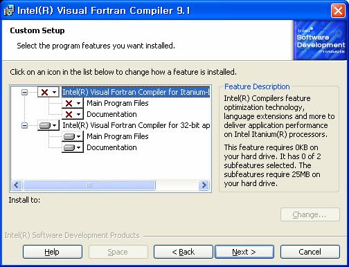 1 만설치해서 DOS 모드에서실행할수있지만, Visual Studio 2005 의 IDE 를사용하기위해서는 Visual Studio 2005 를먼저설치후 Integration
