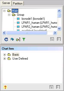 1) List Update : 관리대상서버의추가 / 삭제 /Grouping 변경등이발생했을경우이버튼을누르면 Server/Partition Tab 의 Tree 에반영이됩니다. TeemViewer 가재시작될때는자동으로해당동작이수행됩니다.
