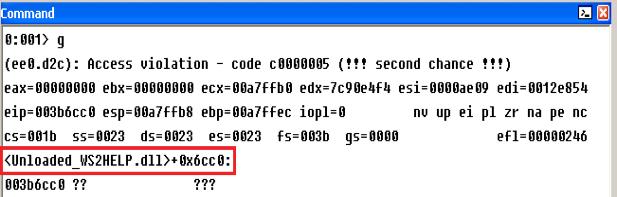WEB SECURITY TREND 28 다운로드하는다운로더다. 해당악성코드에의해다운로드되는온라인게임핵은윈도우시스템의정상파일인 ws2help.dll(windows XP 기준 ) 을악성으로교체하는기능을갖고있다.