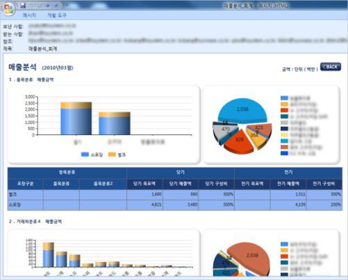 모든사용자그룹을위한 BI솔루션 경영진및임원 : Dashboard, KPI 전략적의사결정에필요한핵심정보적시제공 일반사용자 : 정형보고서, 현황상세보고서, 보고서편의성개선,