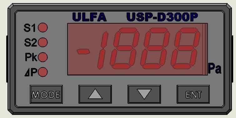 명판 U SP DIGITAL DIFFERIAL PRESSURE GAUGE U SP-D 5 0 0 P IN SOURCE:18-24V---100mA OUTPUT:100mA Max.