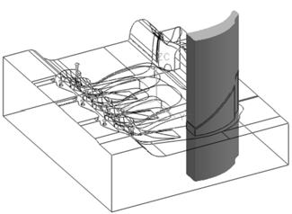 Extruding a sketch profile. Fig. 23.