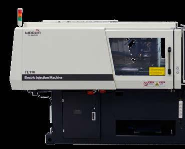 TE series All electric injection molding machine 고출력, 고응답의 AC 서보모터적용으로고속정밀성형을보장하며,