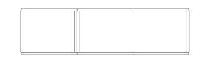 2 벽 3 면부착구조의경우 ( 형태 1) 가구가직접벽체와밀착되어설치되는경우는다음과같이밀착고정한다. a) 가구를벽체에밀착배치한다.