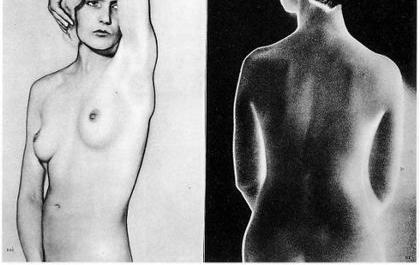 맨레이 (Man Ray) 레이요그래프 (rayograph) 라고불렀던포토그램제작법을재발견함. 감광지위에평평하지만투명도가다양한 3 차원적인여러물체들을올려놓은다음에이것을빛에노출시켰다가현상함으로레이요그래프를제작했다.