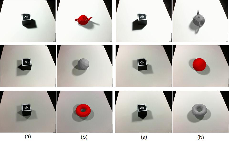 2 : (Iksu Kim et al.: Hierarchical Subdivision of Light Distribution Model for Realistic Shadow Generation in Augmented Reality) 40, 160.. 3D (a) (b) 9. (c). 40 160 (d) (e).