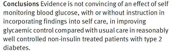 with non-insulin treated diabetes: