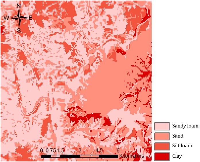 6 Soil texture and land use