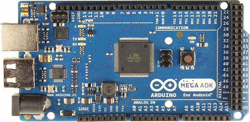 Arduino Due는 Arduino Uno 보다클럭속도가빠른 84MHz의동작속도를가지며해상도조정이가능한 PWM, 정밀한 ADC와디지털-아날로그컨버터 (DAC), USB 호스트연결단자가장착되어있다.