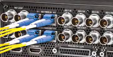 exfat 및 HFS+ 지원 16- 채널오디오지원 클로즈캡쳔자막지원 RS-422 컨트롤 Ki Pro Ultra 에서는사용자의필요에맞는파일시스템을사용할수있습니다.