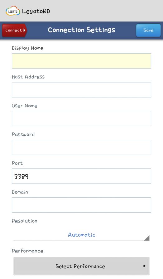 17 2. Remote Desktop (Device to PC) / RemoteApp Connection Settings <Remote