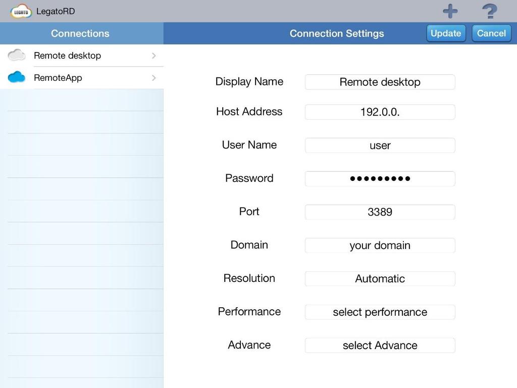 13 6. Edit Connections 원격서버의설정값을수정하기위해서 Connections