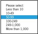 Organization of the Same Scale Number of People