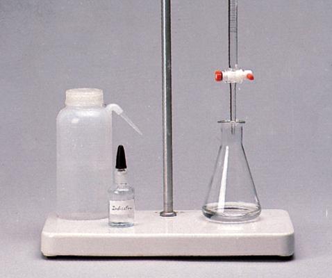 Titrations ( 적정 - Review) - In a titration a solution of accurately known concentration is added gradually added to another solution of unknown