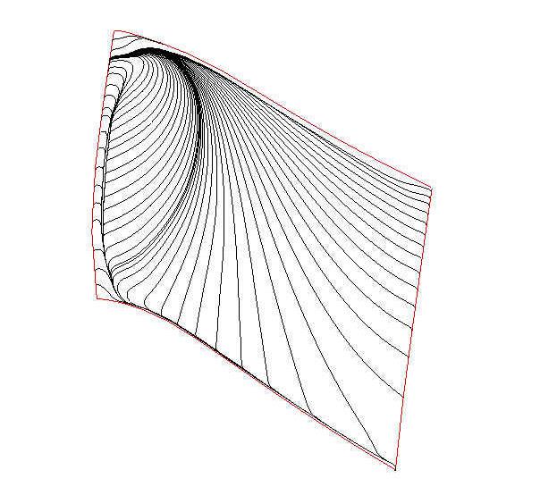 10 Pressure contour, vector, and streamlines