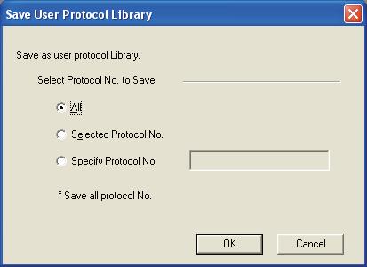 4.6 프로토콜편집 4.6.5 프로토콜 / 패킷삭제 프로토콜 / 패킷을삭제합니다. 조작순서 프로토콜설정화면에서삭제하고자하는프로토콜 / 패킷행의셀을선택합니다. [EDit] [Delete] 를선택하거나을누릅니다. 선택된프로토콜 / 패킷행이삭제됩니다.