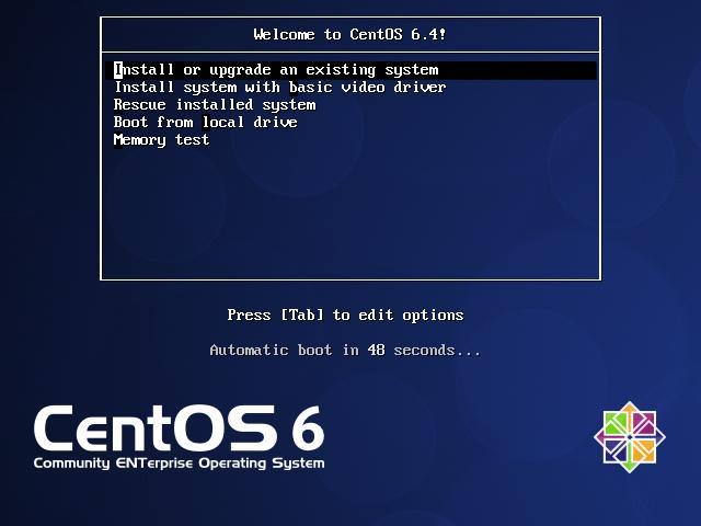 설치이미지부팅 1. CentOS CD(DVD) 를넣고해당미디어로부팅을시킵니다. 2.