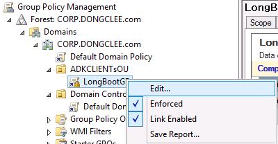 57. Group Policy Management Editor 에서,