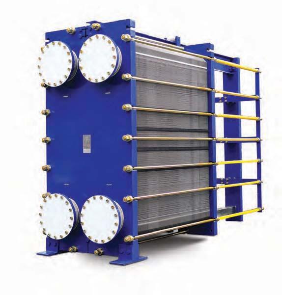 is always 3~5 times higher than Shell & Tube type heat exchangers.