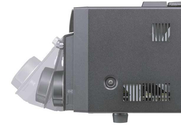 XDCAM HD422 레코딩데크 내장오디오스피커 낮은소비전력 : 65W(DC 전원 ) 및 55W( 절전모드, DC 전원 ) 전면패널틸트-업 틸트 - 업 사용하기쉬운 4.