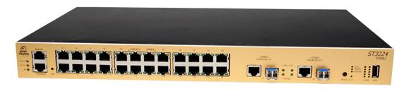 TOPAZ 보안스위치 ST3324 L3 보안스위치 ST3324 PoE 보안스위치 ST3348G 48포트 보안스위치 Feature Up to 16,000 MAC address Switching Capacity 28.8Gbps Wire Speed, Throughput 9.