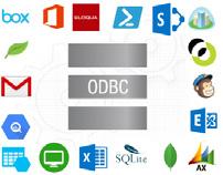 Office 도구에서연결하기 Microsoft Excel, PowerPivot, 또는 Word와같이 ODBC를통해데이터를액세스할수있는모든애플리케이션은, 실시간데이터에연결하는 ODBC Drivers를활용할수있으며, Mail