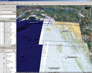 5. Google 및 Microsoft 의동향 Google Earth & KML <Google Earth