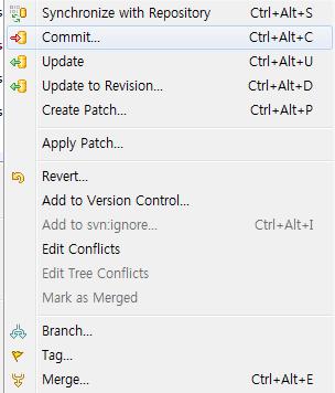 Commit & Update [2/2] Update 서버에서프로젝트, 소스, 라이브러리등을다운로드