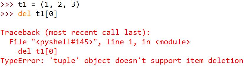 python 자료형 : Tuple - cont d 프로그램이진행되는동안여러데이터를상수 ( 변하지않는값 )