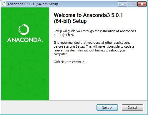 1. 아나콘다설치와주피터 1 Anaconda( 아나콘다 ) - Python 기반의데이터분석에필요한오픈소스를모아놓은개발플랫폼이다.